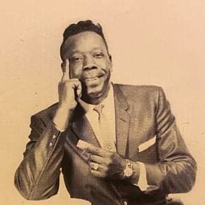 Slim Harpo seated portrait