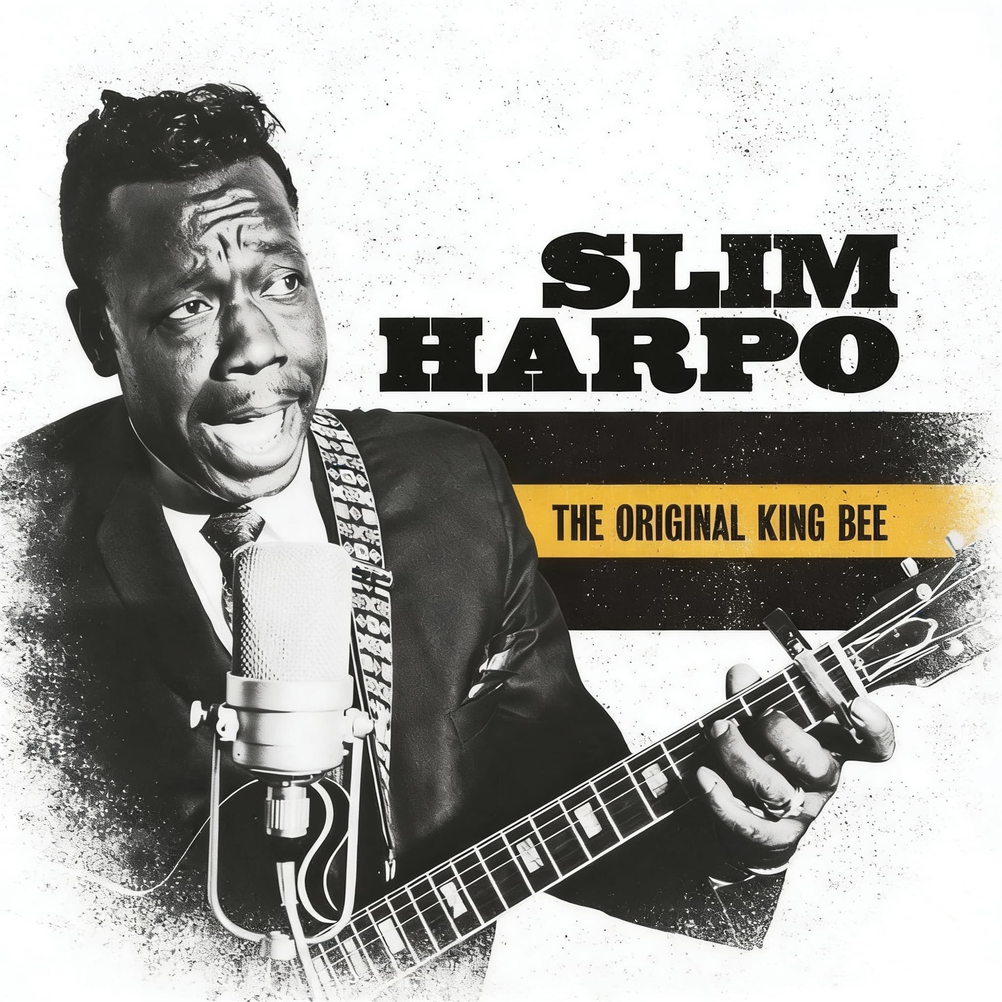Gold Slim Harpo signature mark